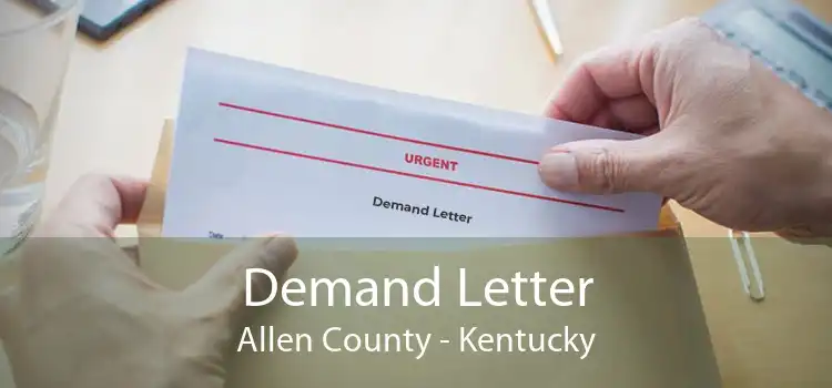 Demand Letter Allen County - Kentucky