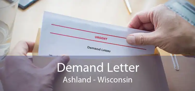 Demand Letter Ashland - Wisconsin