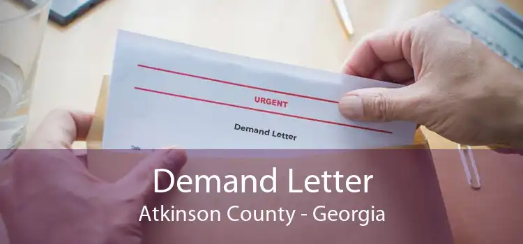 Demand Letter Atkinson County - Georgia