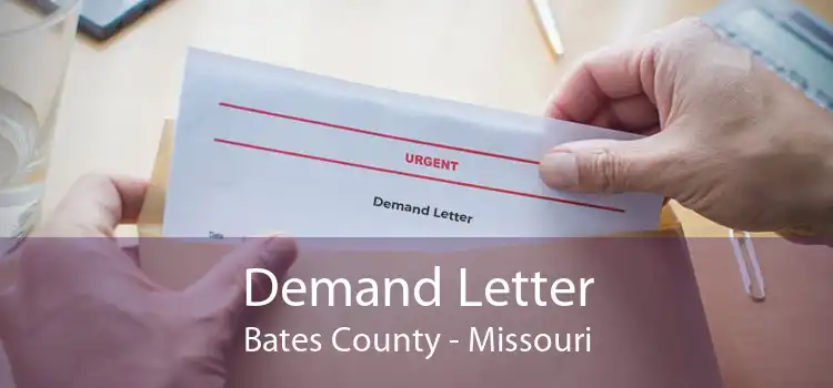 Demand Letter Bates County - Missouri