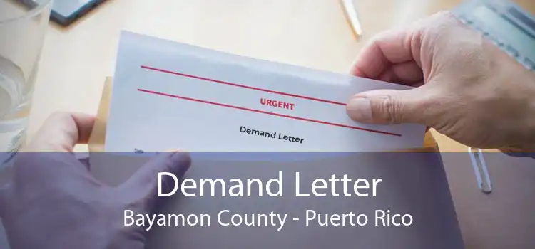 Demand Letter Bayamon County - Puerto Rico