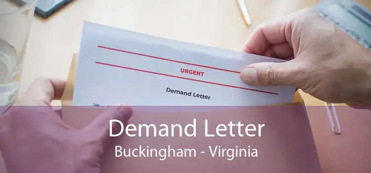 Demand Letter Buckingham - Virginia