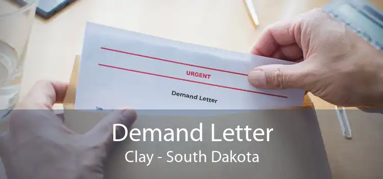 Demand Letter Clay - South Dakota