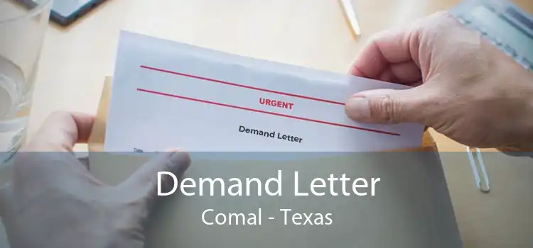 Demand Letter Comal - Texas