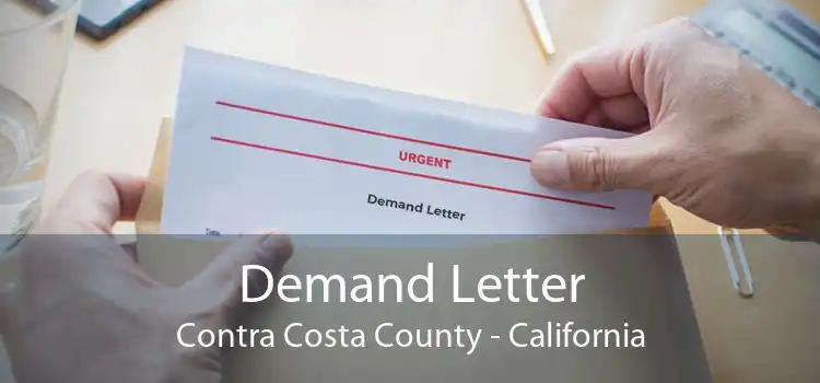 Demand Letter Contra Costa County - California