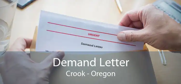 Demand Letter Crook - Oregon