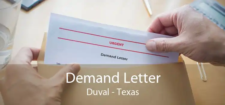 Demand Letter Duval - Texas