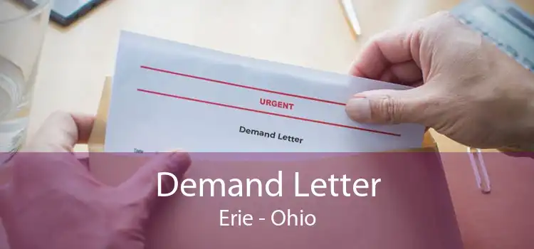 Demand Letter Erie - Ohio