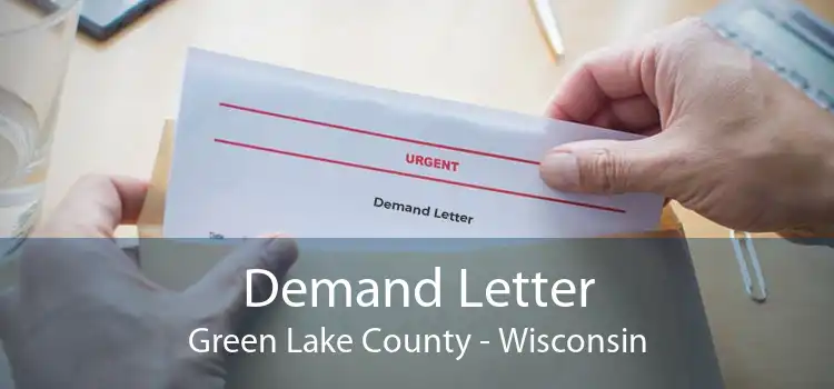 Demand Letter Green Lake County - Wisconsin