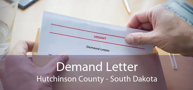 Demand Letter Hutchinson County - South Dakota