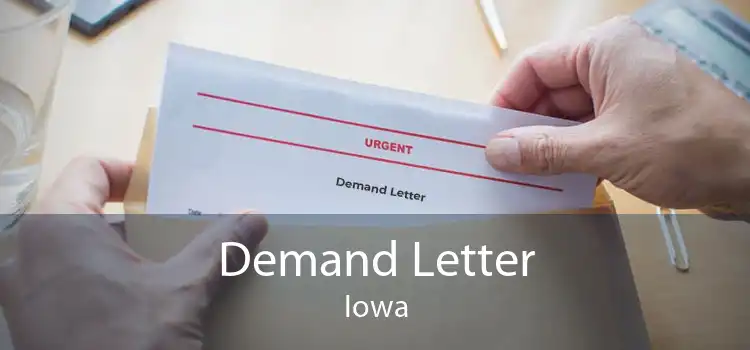 Demand Letter Iowa