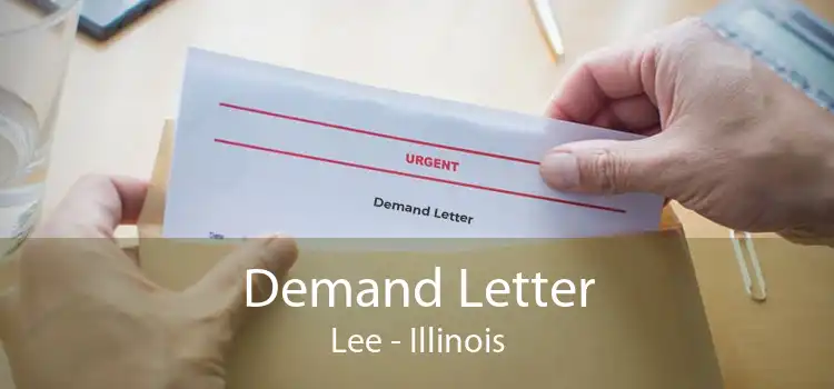 Demand Letter Lee - Illinois