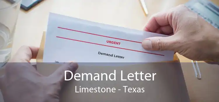 Demand Letter Limestone - Texas