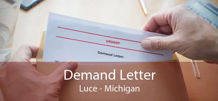 Demand Letter Luce - Michigan