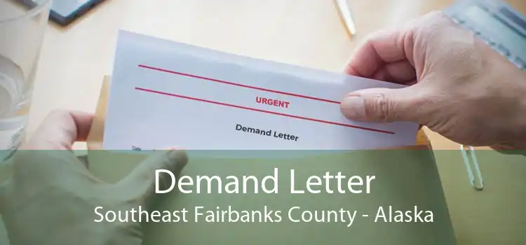 Demand Letter Southeast Fairbanks County - Alaska