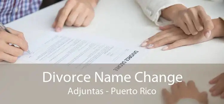 Divorce Name Change Adjuntas - Puerto Rico