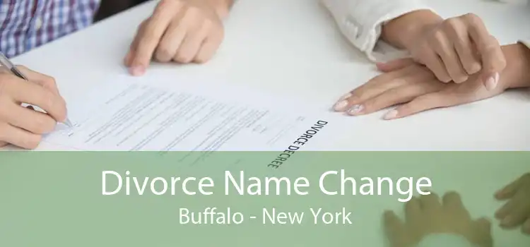 Divorce Name Change Buffalo - New York