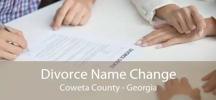 Divorce Name Change Coweta County - Georgia