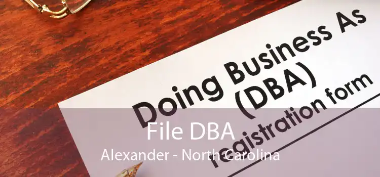 File DBA Alexander - North Carolina