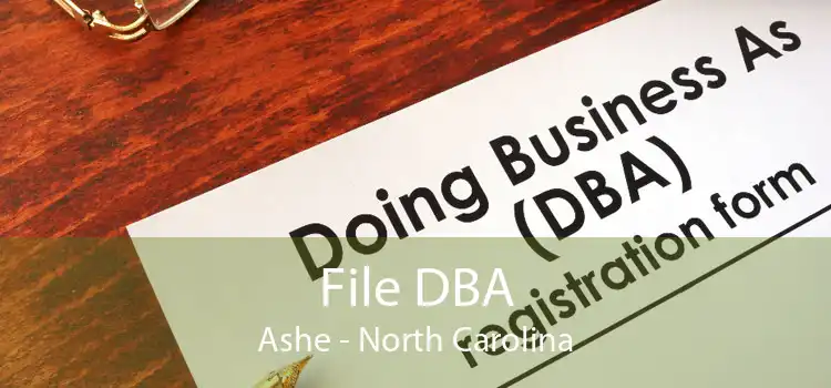 File DBA Ashe - North Carolina