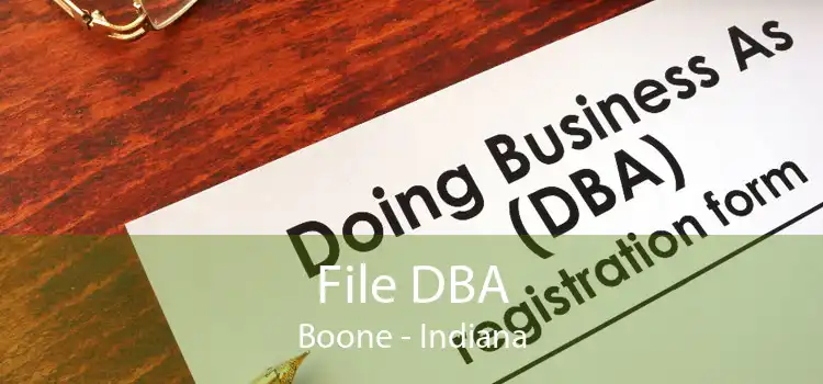 File DBA Boone - Indiana