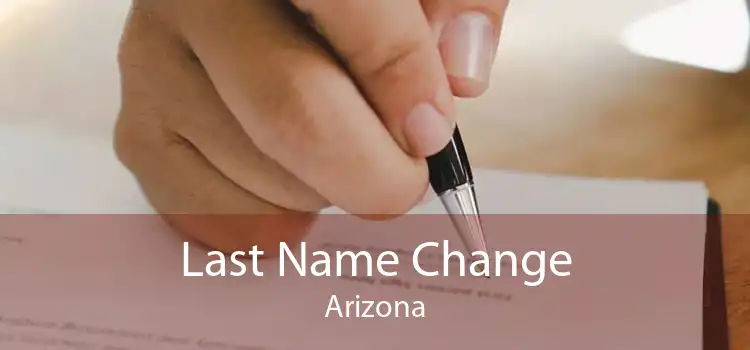 Last Name Change Arizona