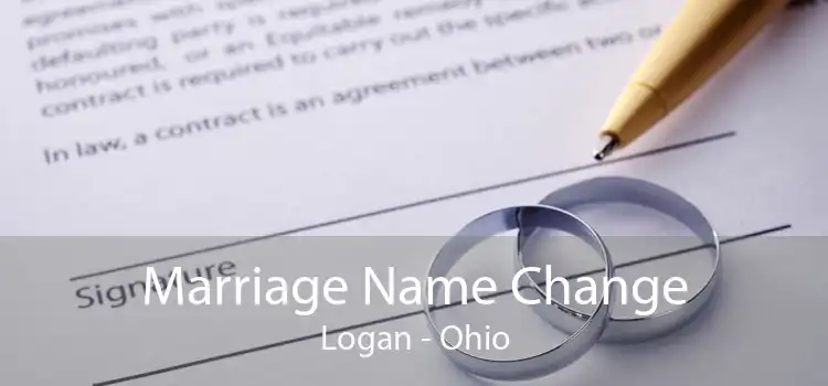 Marriage Name Change Logan - Ohio