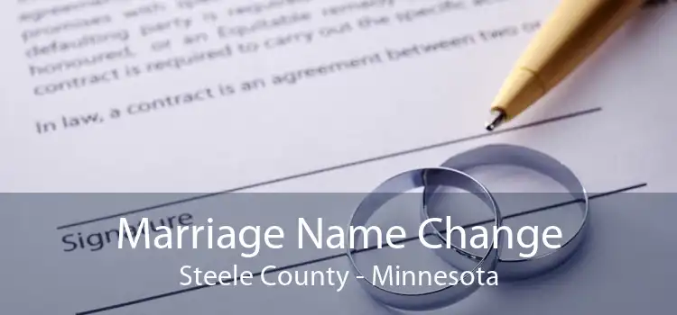 Marriage Name Change Steele County - Minnesota