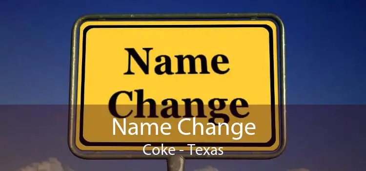 Name Change Coke - Texas