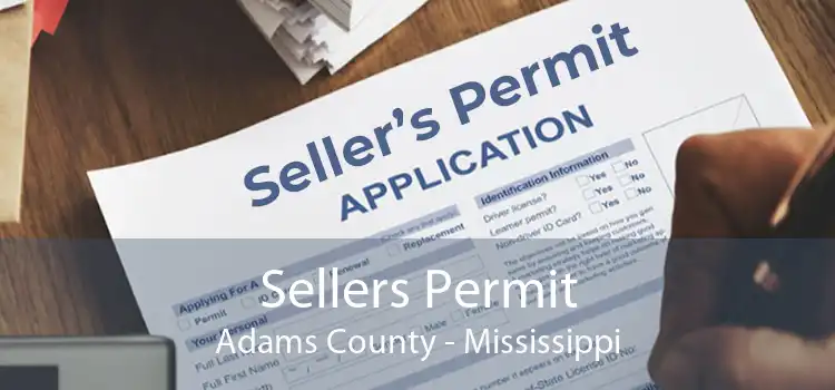 Sellers Permit Adams County - Mississippi