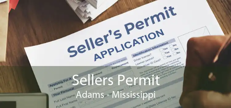 Sellers Permit Adams - Mississippi