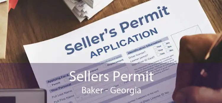 Sellers Permit Baker - Georgia