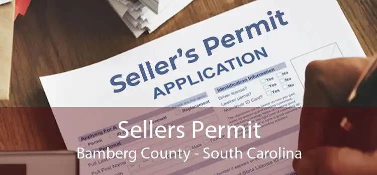 Sellers Permit Bamberg County - South Carolina