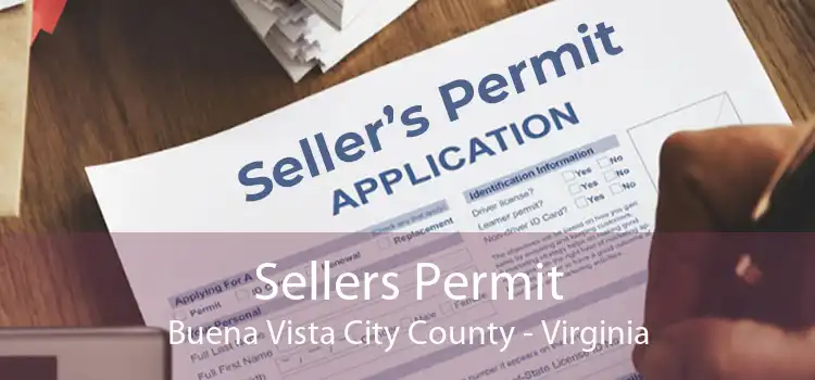 Sellers Permit Buena Vista City County - Virginia