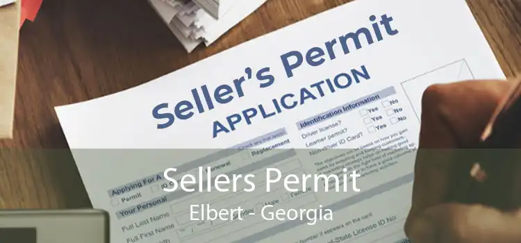 Sellers Permit Elbert - Georgia